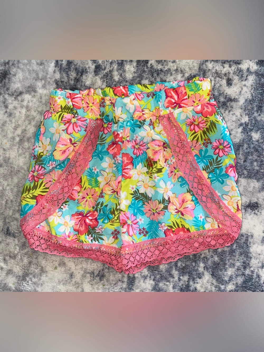 Healthtex floral shorts size 5T